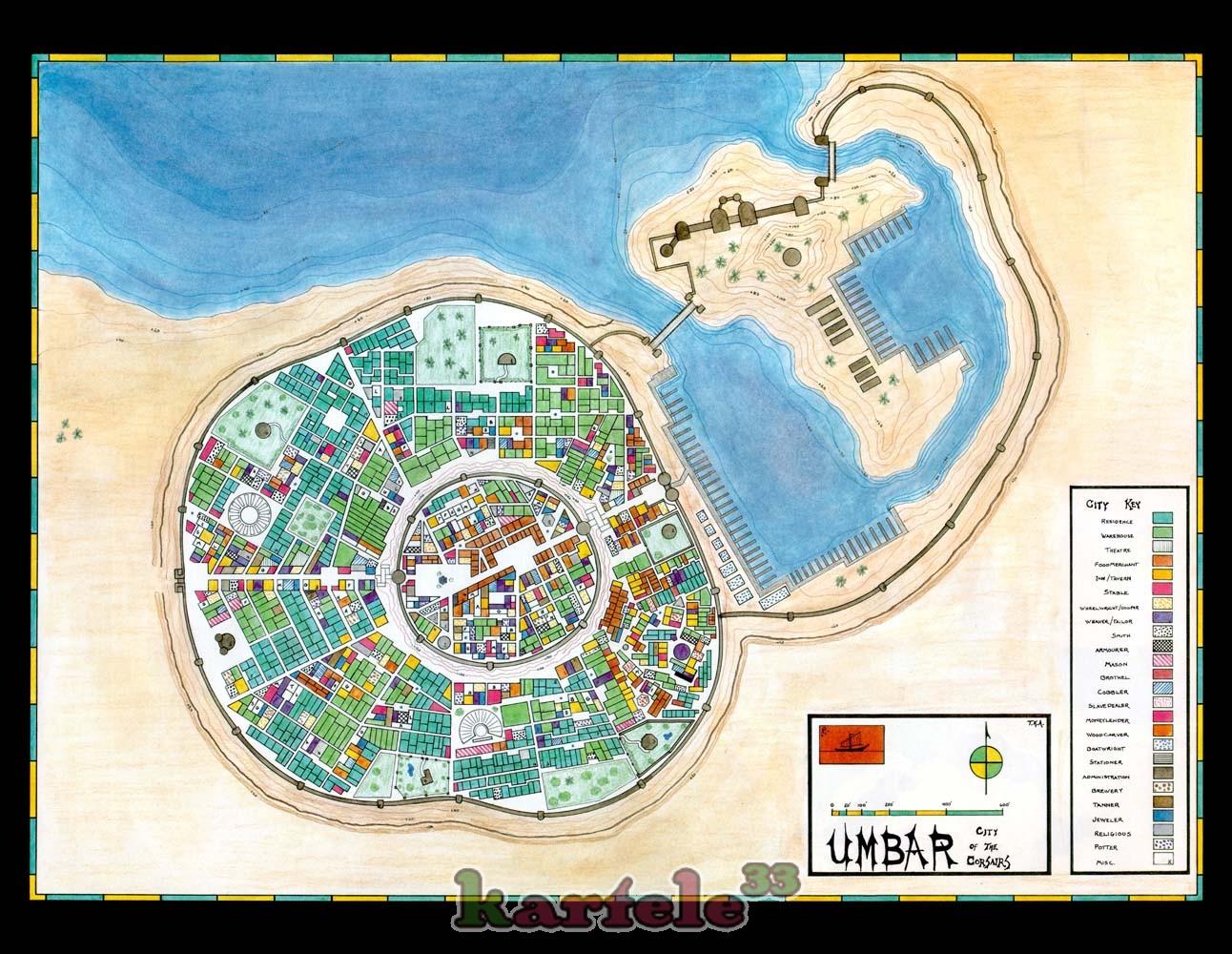 Mapas de Umbar