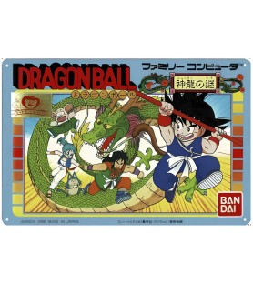 CARTEL METÁLICO DRAGON BALL