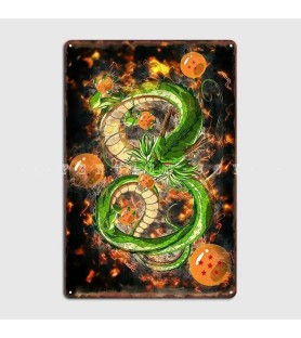 CARTEL METÁLICO DRAGON BALL...