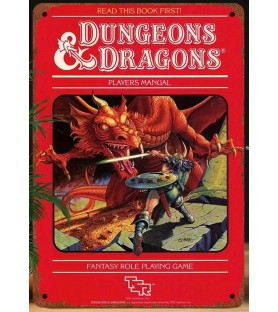 CARTEL METÁLICO DUNGEONS &...